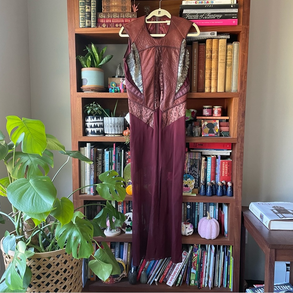 Helmut Lang Evening Dress Python Snake Sequined B… - image 7